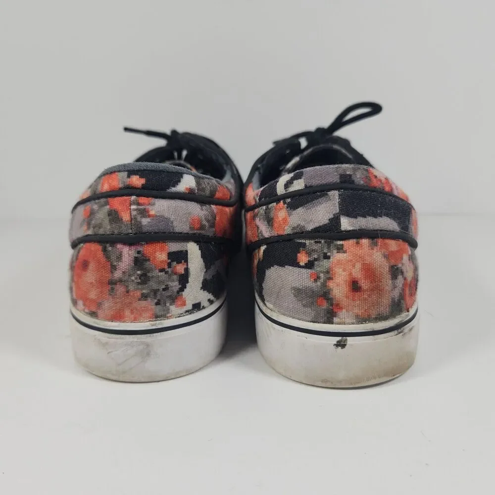 Nike Zoom SB Stefan Janoski Zoom Digi Floral Orange Mens Size 11 482972-908 Used